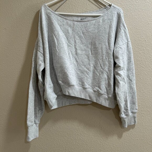 Off the Shoulder Sweatshirt - Picture 1 of 4